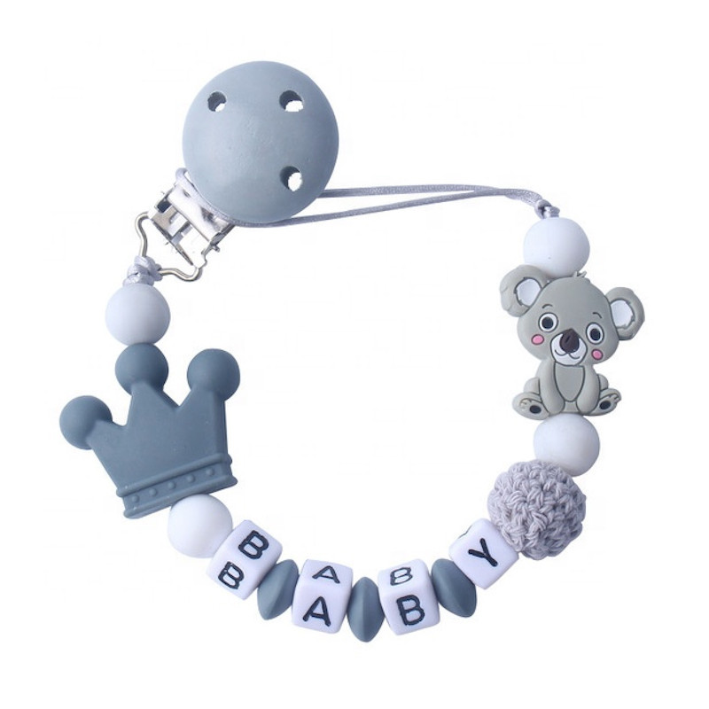 Teething pacifier hot sale holder